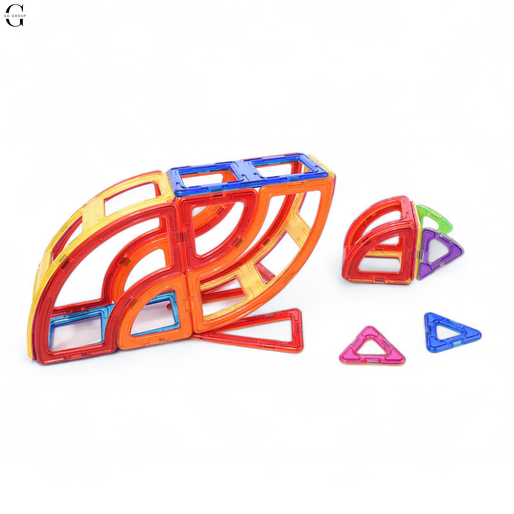 Магнітний конструктор на 124 різноманітних  деталій Magnit/Magical/LIMO TOY